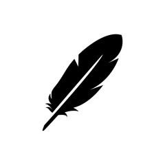 feather icon vector symbol template
