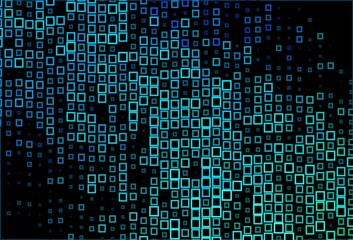 Dark Blue, Green vector background in polygonal style.