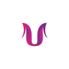 Letter U Parple Logo