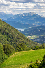 Naklejka premium Alpage en été