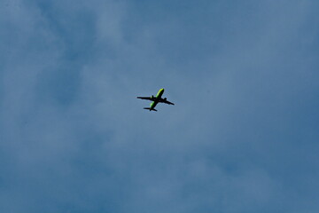 airplane in the sky