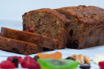 Fruit cake.