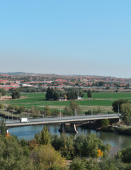 Fototapeta na wymiar Río Tajo en Toledo