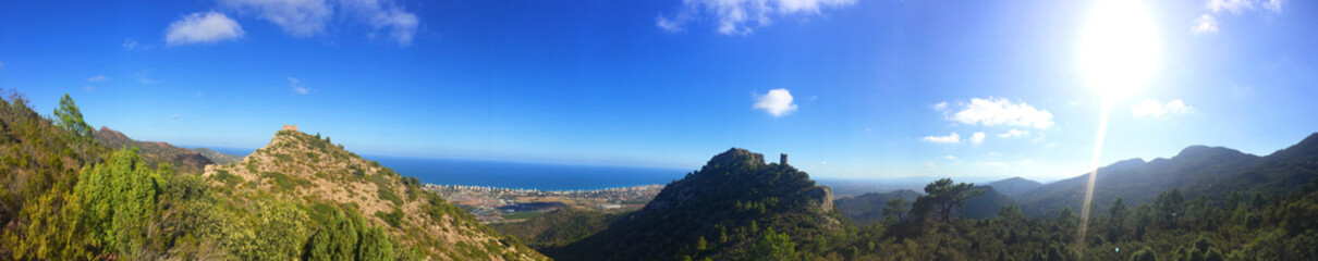 Parque natural del Desierto de las palmas en Castellon de la plana