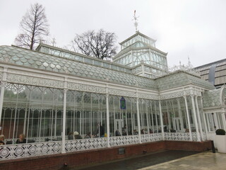 greenhouse in the garden