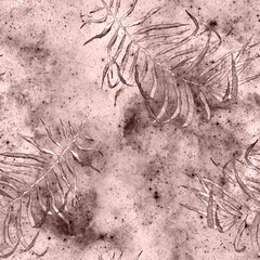 Exotic seamless pattern. Fashion hand drawn 