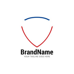 save shield protection technology secure logo icon vector template.