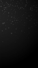 Magic stars random Christmas background. Subtle fl