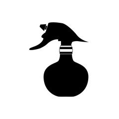 Spray bottle. Hairdresser tool simple isoleted icon