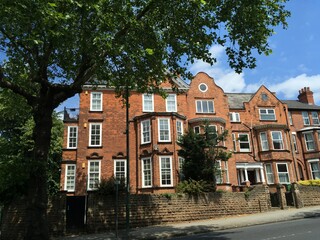 houses in the city