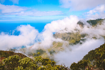 Na Pali Coast State Wilderness Park, Kalalau Valley, Kauai, Hawaii
