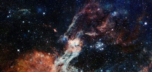 Galaxy stars. Elements of this image furnished by NASA