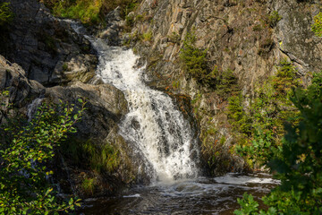 Cascade de Bayehon in belgium near the village Longfaye