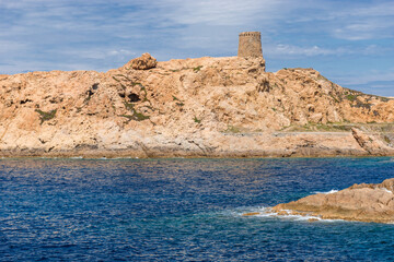 Ile de la Pietra bei  L’Île-Rousse auf Korsika