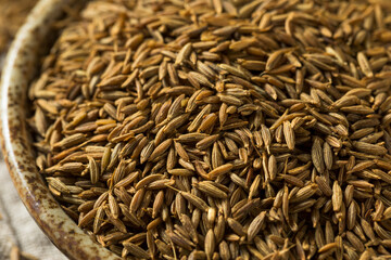 Raw Brown Organic Cumin Seed