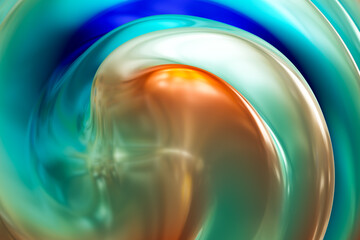 3d render, abstract background, iridescent holographic foil, metallic texture, ultraviolet wavy wallpaper, fluid ripples, liquid metal surface, esoteric aqua spectrum, bright hue colors