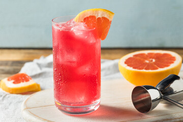 Boozy Refreshing Sea Breeze Cocktail