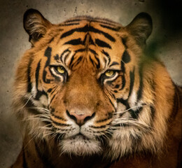 Fototapeta na wymiar portrait of a tiger