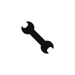 Wrench, repair, mechanic icon isolated on white background EPS Vector