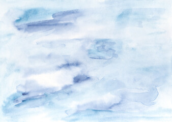 Fototapeta premium Watercolor creative texture. Artistic hand painted colorful background.