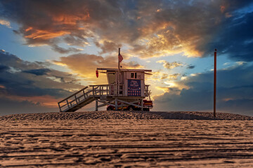 Fototapeta premium los angeles santa-monica