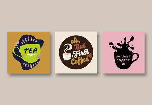 Cafe Social Post Layouts