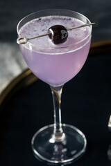 Boozy Refreshing Aviation Cocktail