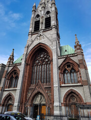 Dublin catholic church in a gothic style