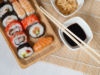 Japanese sushi food