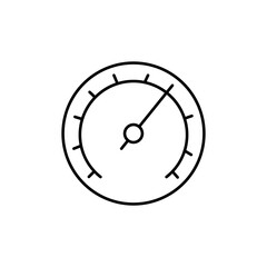 pressure icon element of weather icon for mobile concept and web apps. Thin line pressure icon can be used for web and mobile. Premium icon on white background