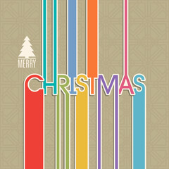 Illustration of merry Christmas for the celebration of Christian community festival.