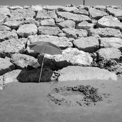 umbrella on the beach