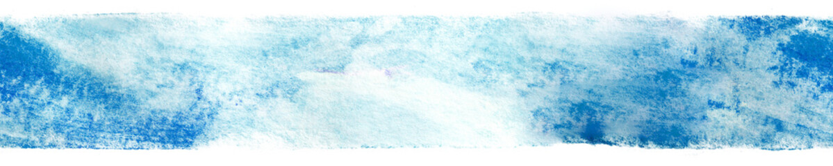 blue watercolor stripe with paper texture for text and design