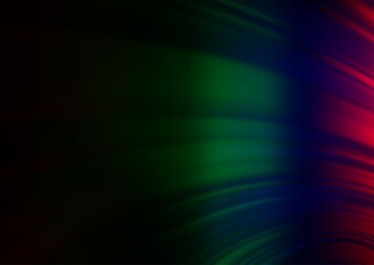 Dark Multicolor, Rainbow vector glossy abstract background.