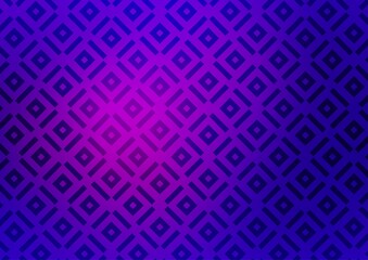 Dark Purple, Pink vector layout with lines, rectangle.