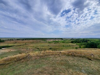 landscape with sky