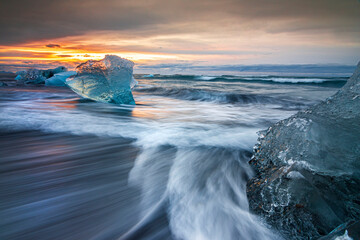 Diamonds Beach, Iceland