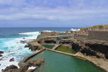 Obraz premium Piscinas de la Fajana, Barlovento, España
