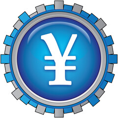 Obraz premium yen icon