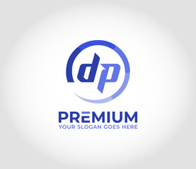 Fototapeta premium DP Modern Logo Design Concept