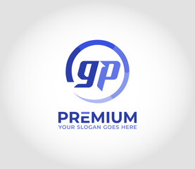 GP Alphabet Logo Design Concept