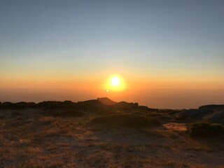 Sunset in Gumusluk, Bodrum, Turkey