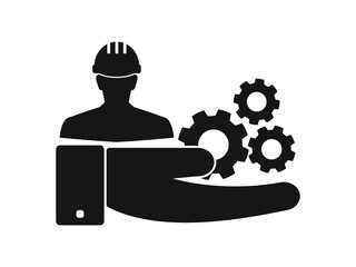 construction work vector icon