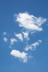 blue sky with clouds
