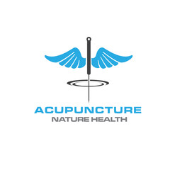 accupunture leaf health care logo designs simple modern