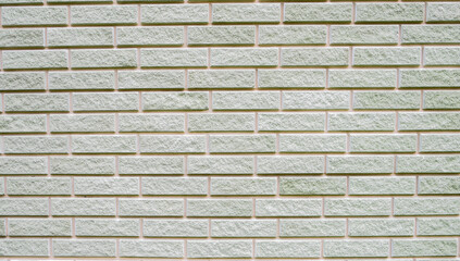 wall of white light bricks. Brick texture, beautiful background