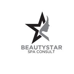 Obraz premium star beauty spa logo designs simple modern