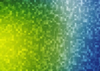 Light Blue, Green vector background with rectangles.