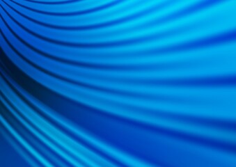 Fototapeta premium Light BLUE vector blurred background.