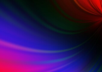 Dark Multicolor, Rainbow vector abstract bright template.